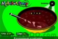 Alphabet Soup Screensaver Game screenshot